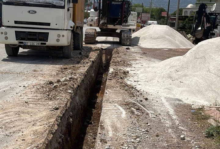 Antalya İli Döşemealtı İlçesi Muhtelif Mah.İçmesuyu Yapım İşi 