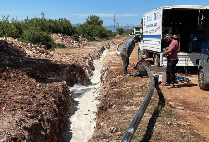 Antalya İli Döşemealtı İlçesi Muhtelif Mah.İçmesuyu Yapım İşi 